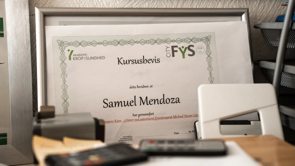 Forside medaljer og certifikater 19